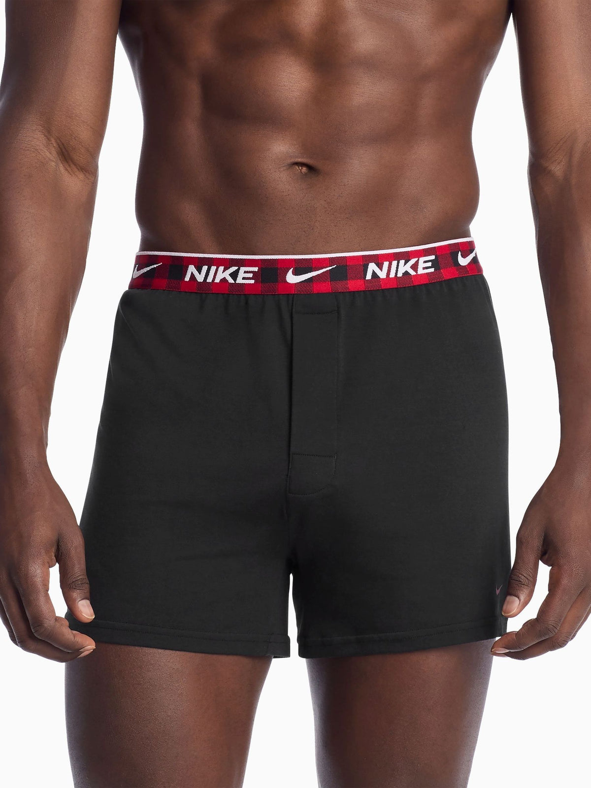 Dsiney Kidz - Nike Red/Blue/Yellow Essential Cotton Stretch Boxer Trunks 3 Pack image 2