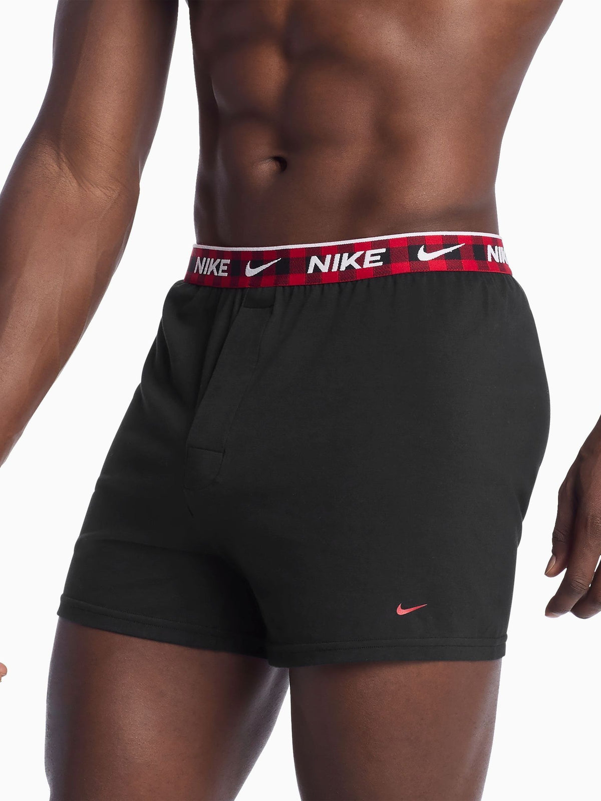 Dsiney Kidz - Nike Red/Blue/Yellow Essential Cotton Stretch Boxer Trunks 3 Pack image 3