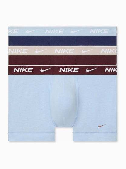 Dsiney Kidz - Nike Blue Dri-FIT Essential Cotton Stretch Boxer Trunks 3 Pack image 1