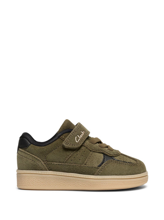 Clarks Green Cypress Pop Toddler Trainers - image 1