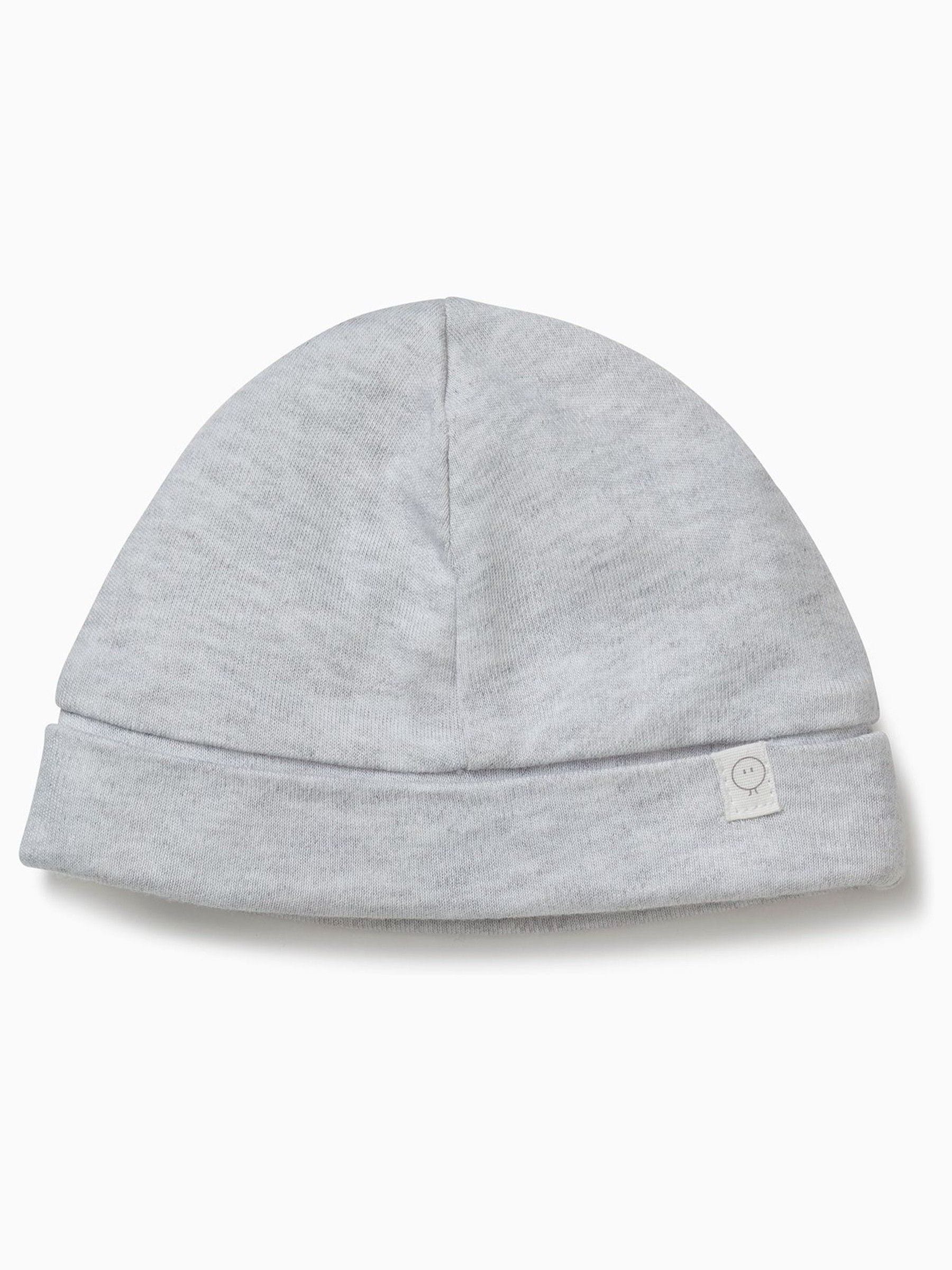 MORI Grey Supersoft Baby Hat image 2