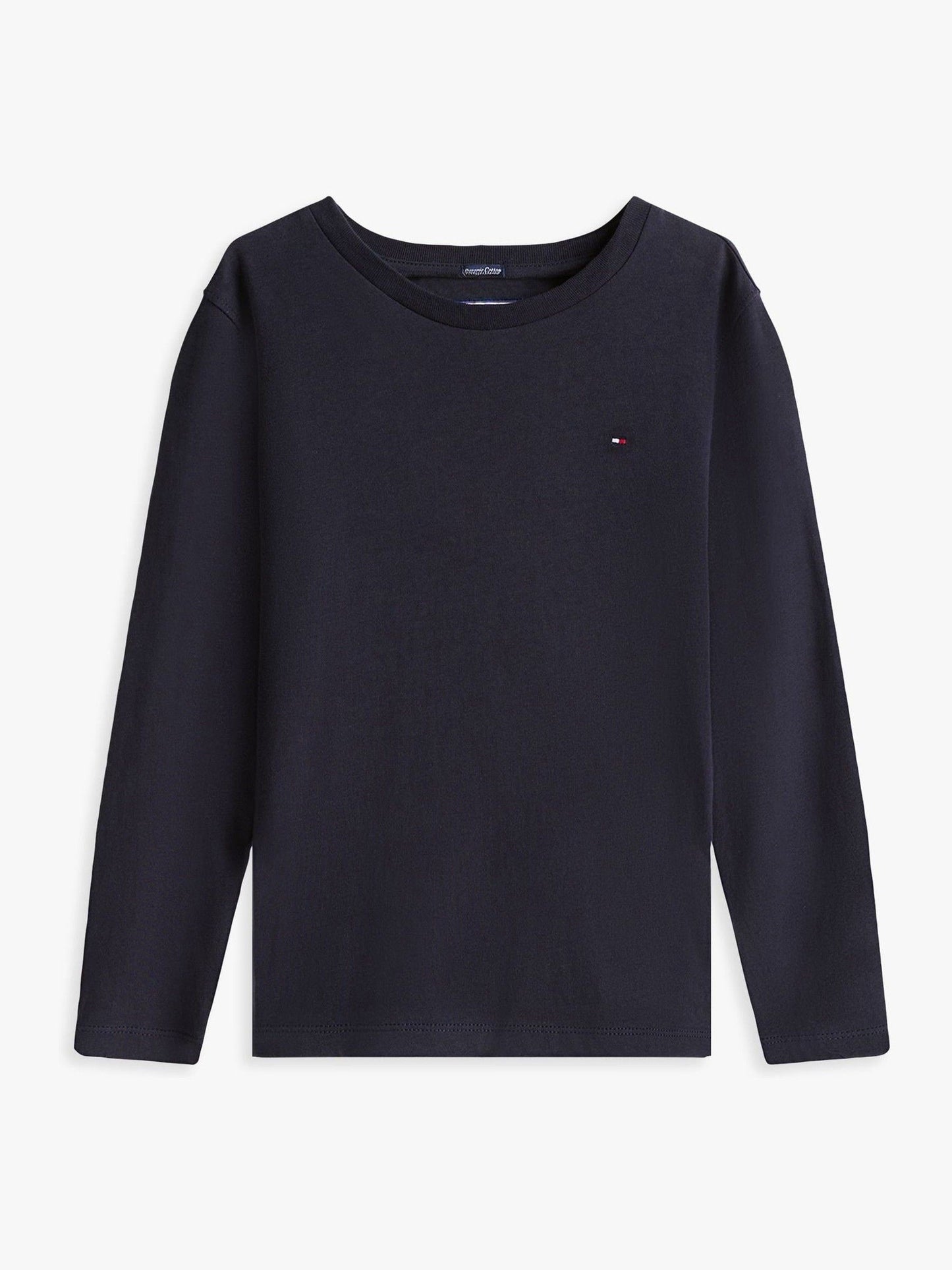 Tommy Hilfiger Blue Basic Long Sleeve Top image 6