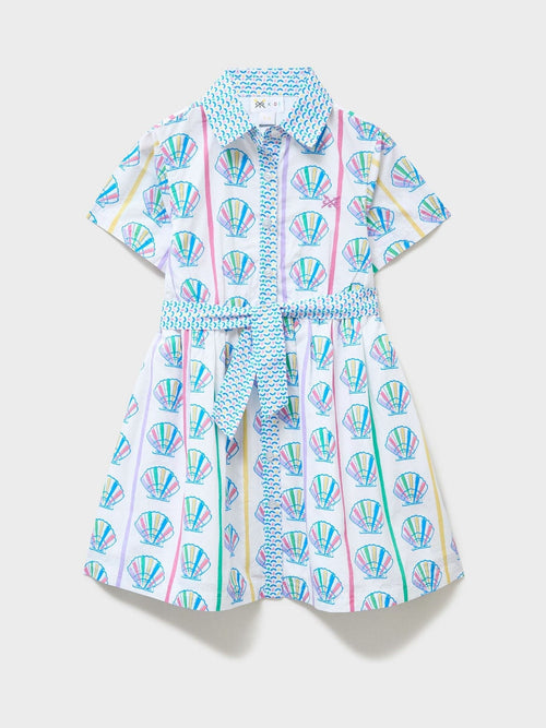 Dsiney Kidz - Crew Clothing White Printed Shirt Dress image 1