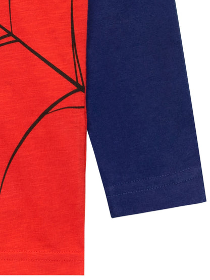 Character Red Spiderman Long Sleeve 100% Cotton Top image 3