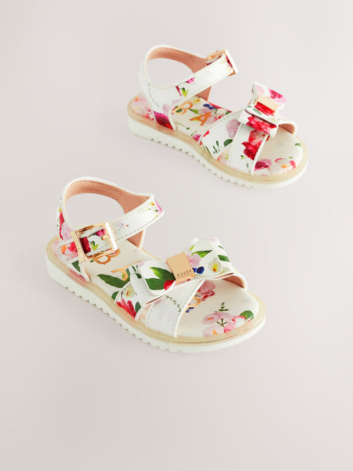 Baker by Ted Baker Girls Sporty Sandals with Bow image 1