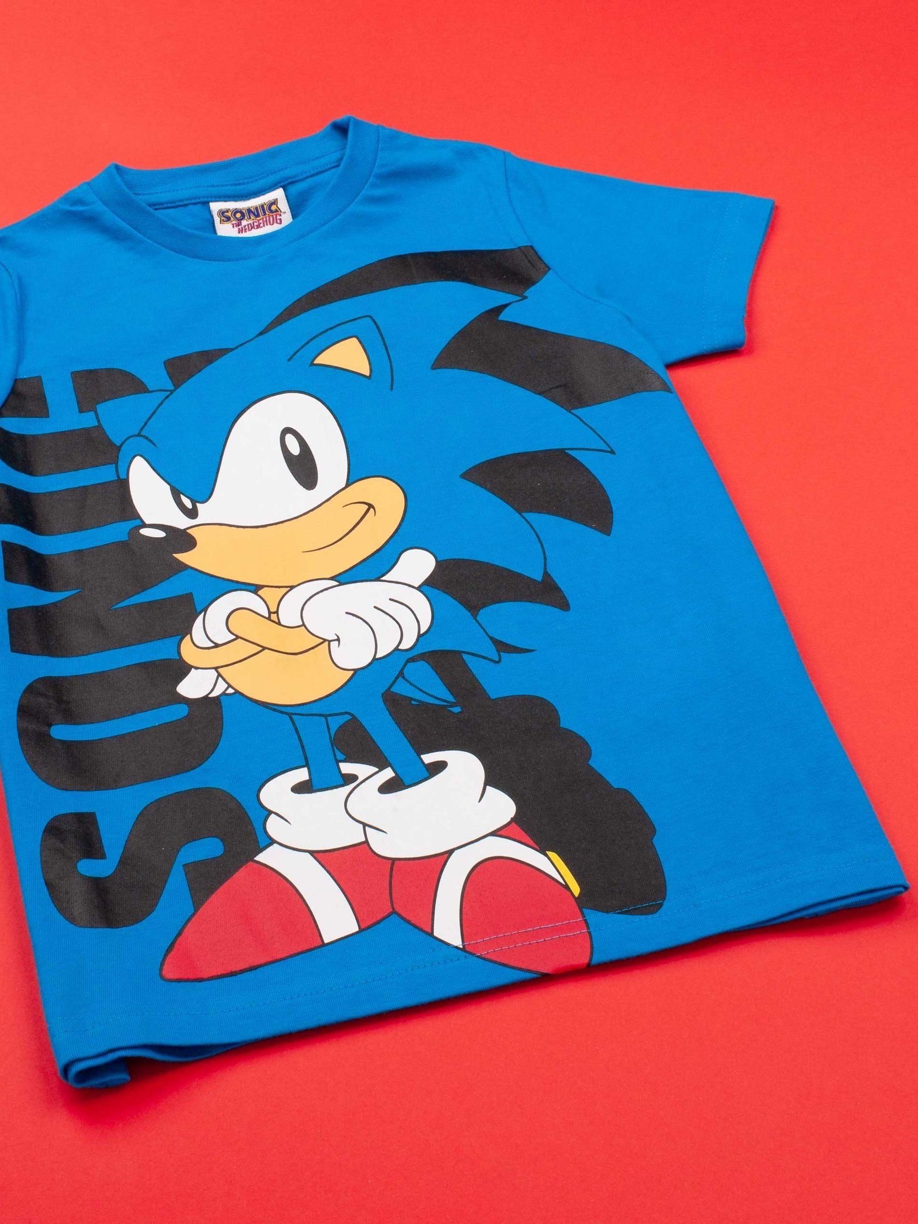 Dsiney Kidz - Vanilla Underground Blue Sonic Gaming T-Shirt image 2