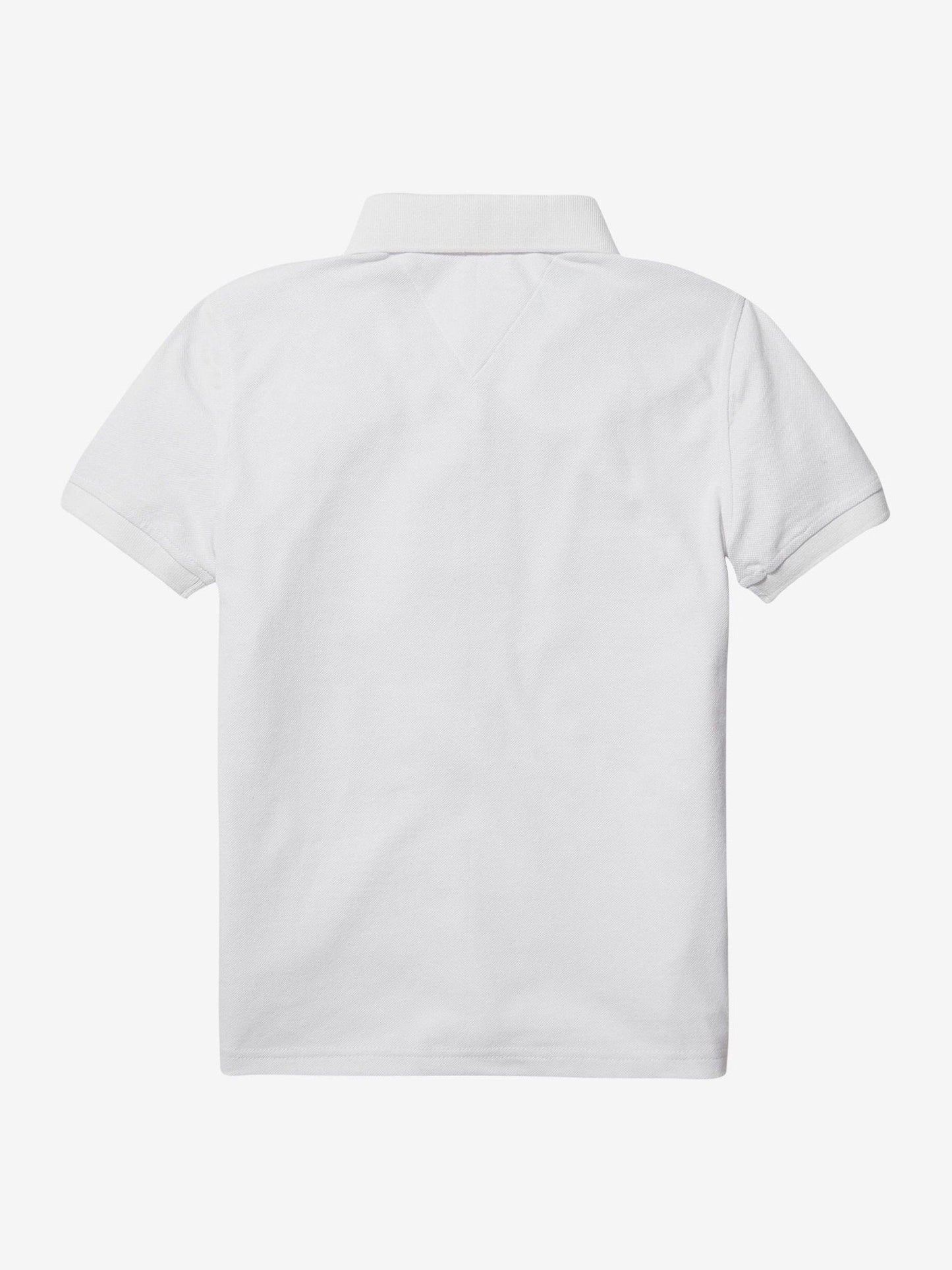 Dsiney Kidz - Tommy Hilfiger Off White Flag Short Sleeve Cotton Rich Polo Shirt image 5