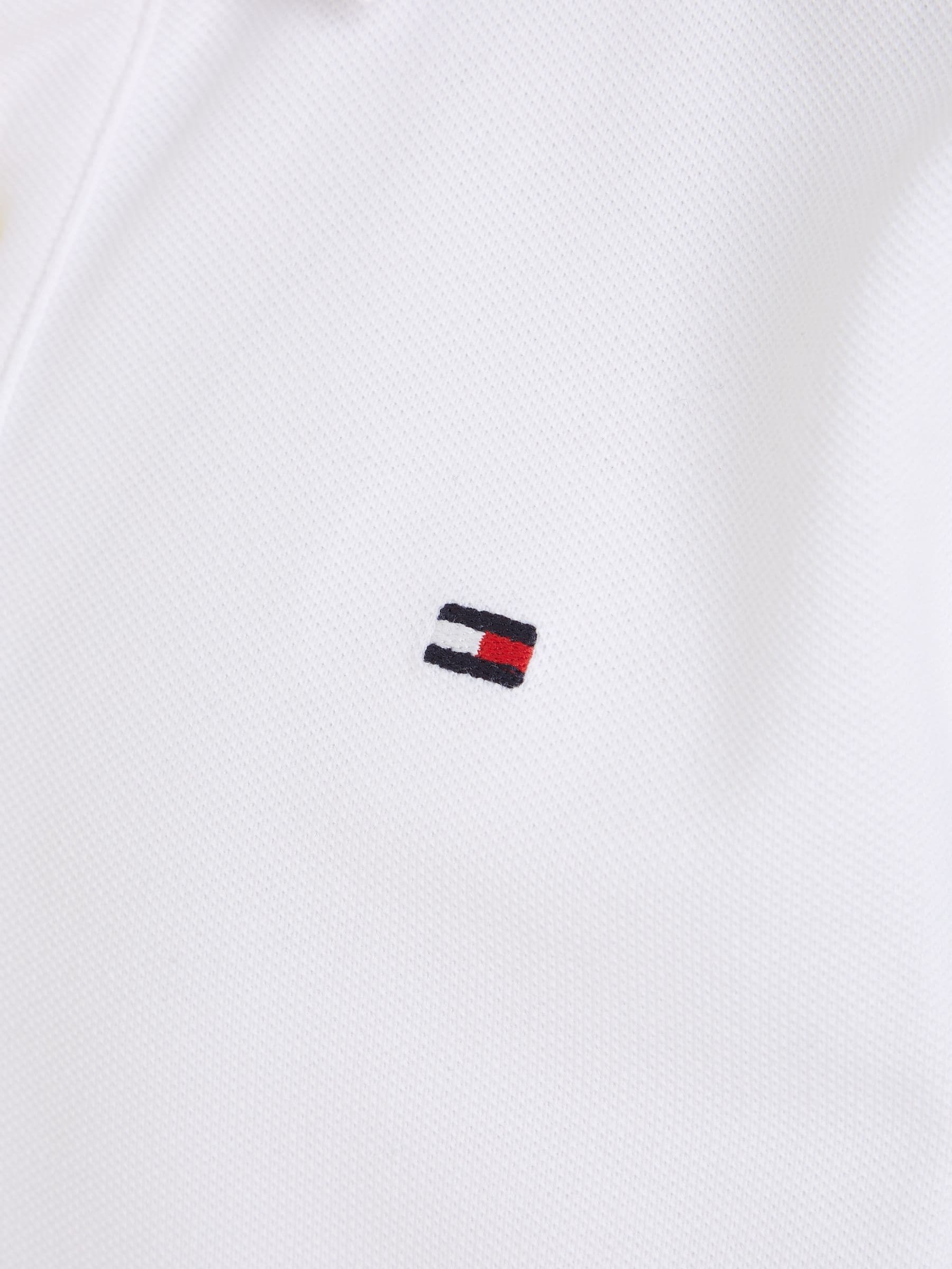 Dsiney Kidz - Tommy Hilfiger Off White Flag Short Sleeve Cotton Rich Polo Shirt image 6