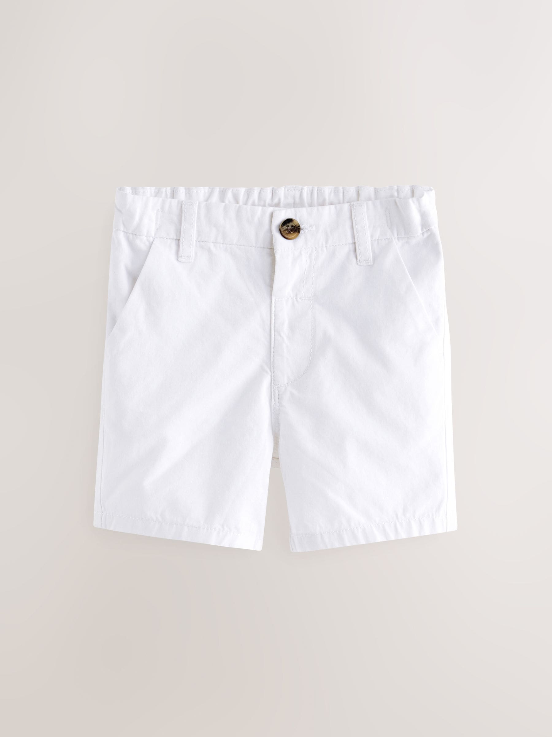 Dsiney Kidz - White Chino Shorts (3mths-7yrs) image 4