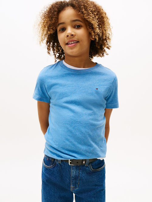 Tommy Hilfiger Blue Basic T-Shirt image 1