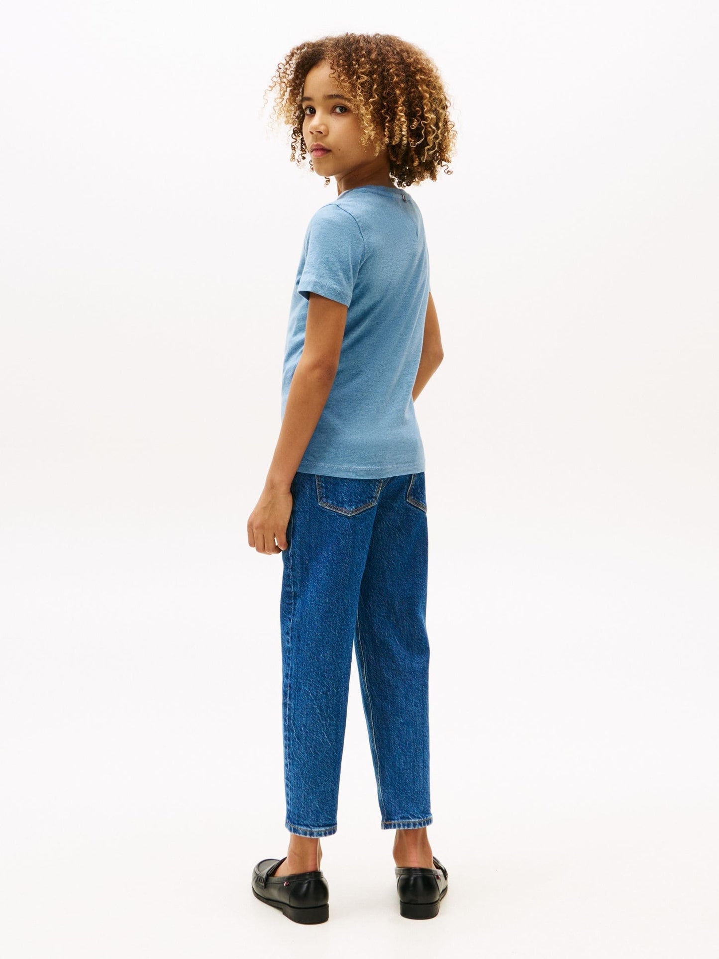 Tommy Hilfiger Blue Basic T-Shirt image 2