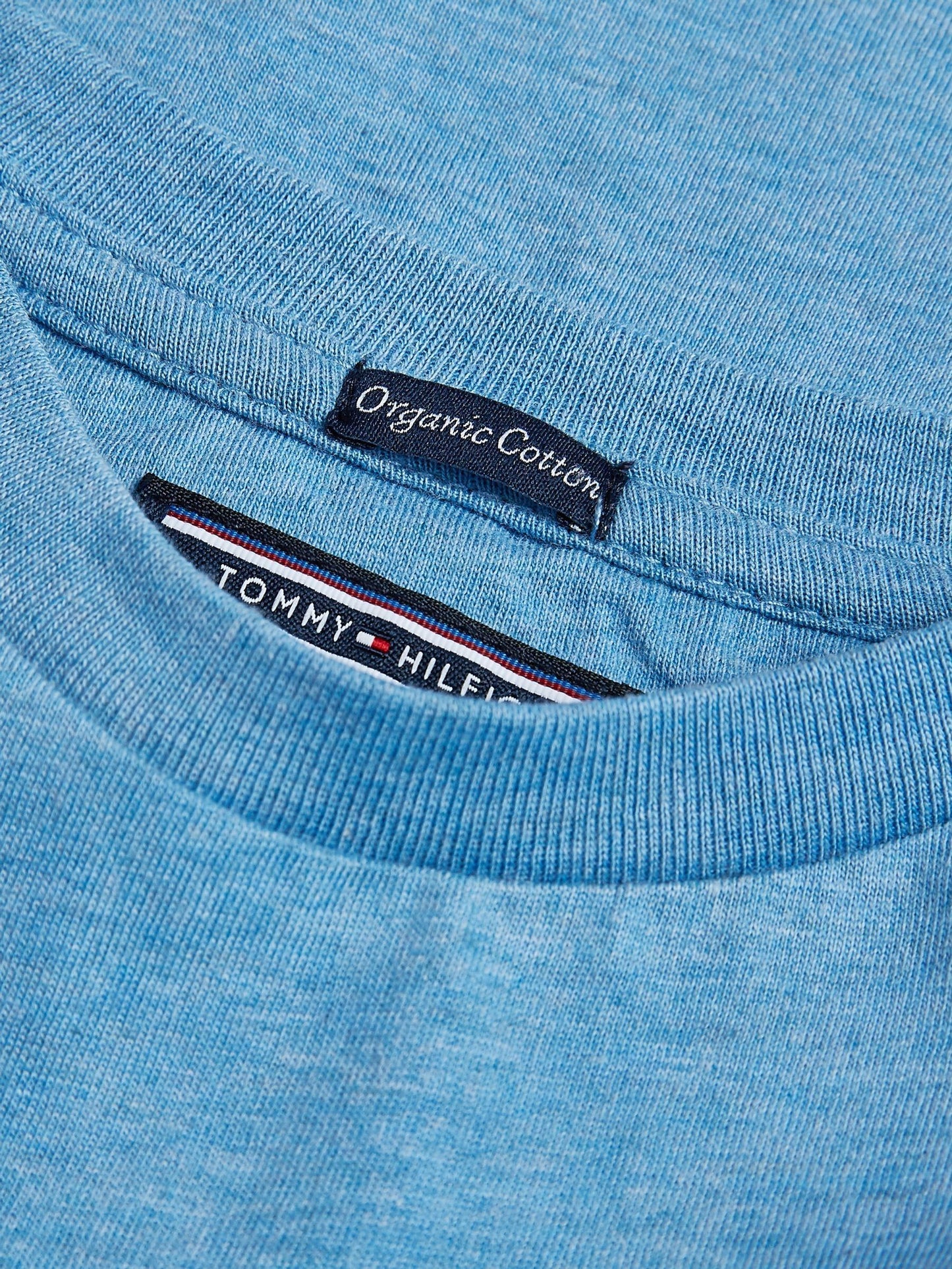 Tommy Hilfiger Blue Basic T-Shirt image 6