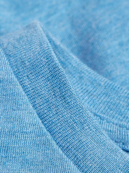 Tommy Hilfiger Blue Basic T-Shirt image 8