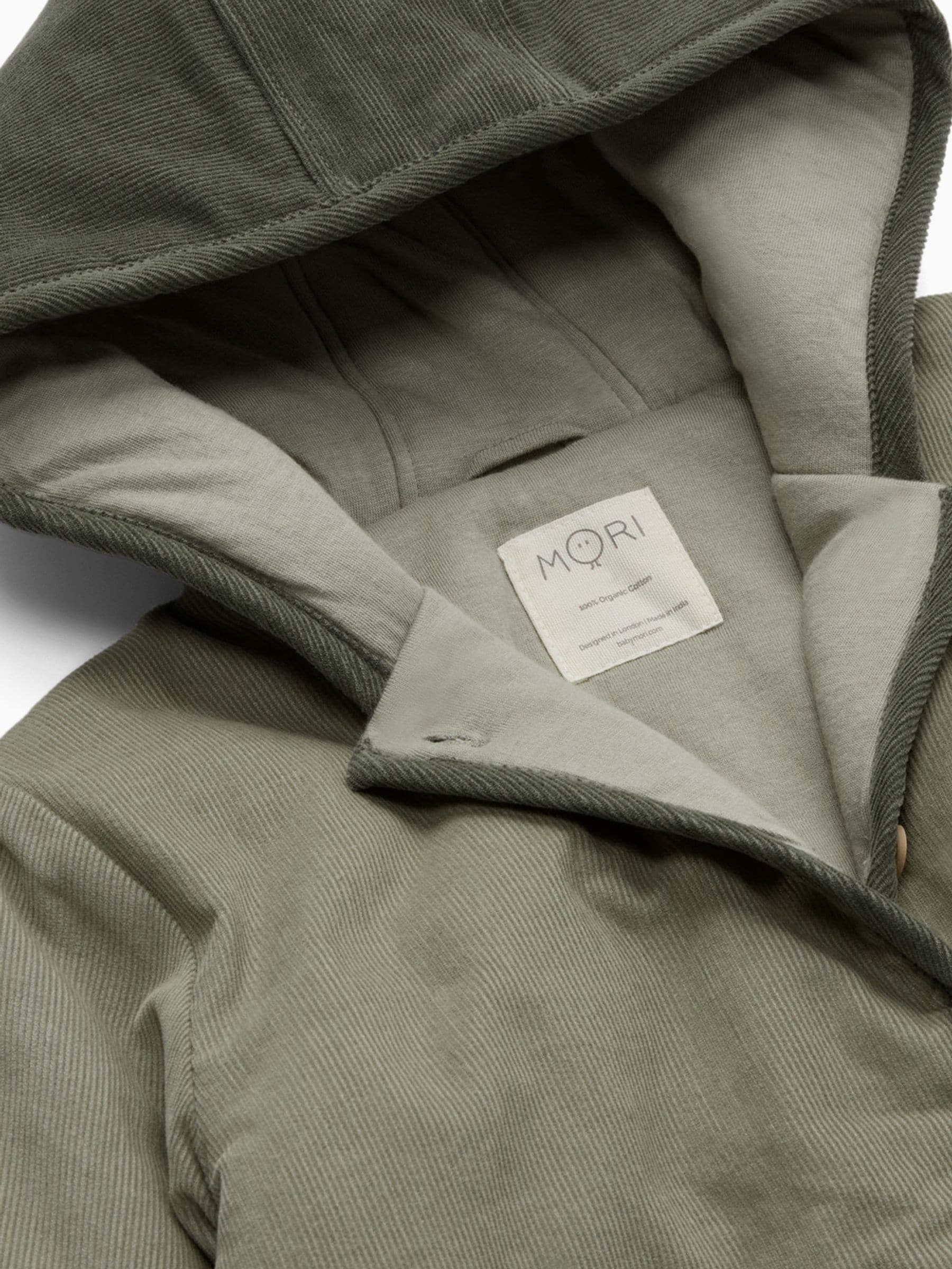 Dsiney Kidz - MORI Green Green Quilted Corduroy Jacket image 6