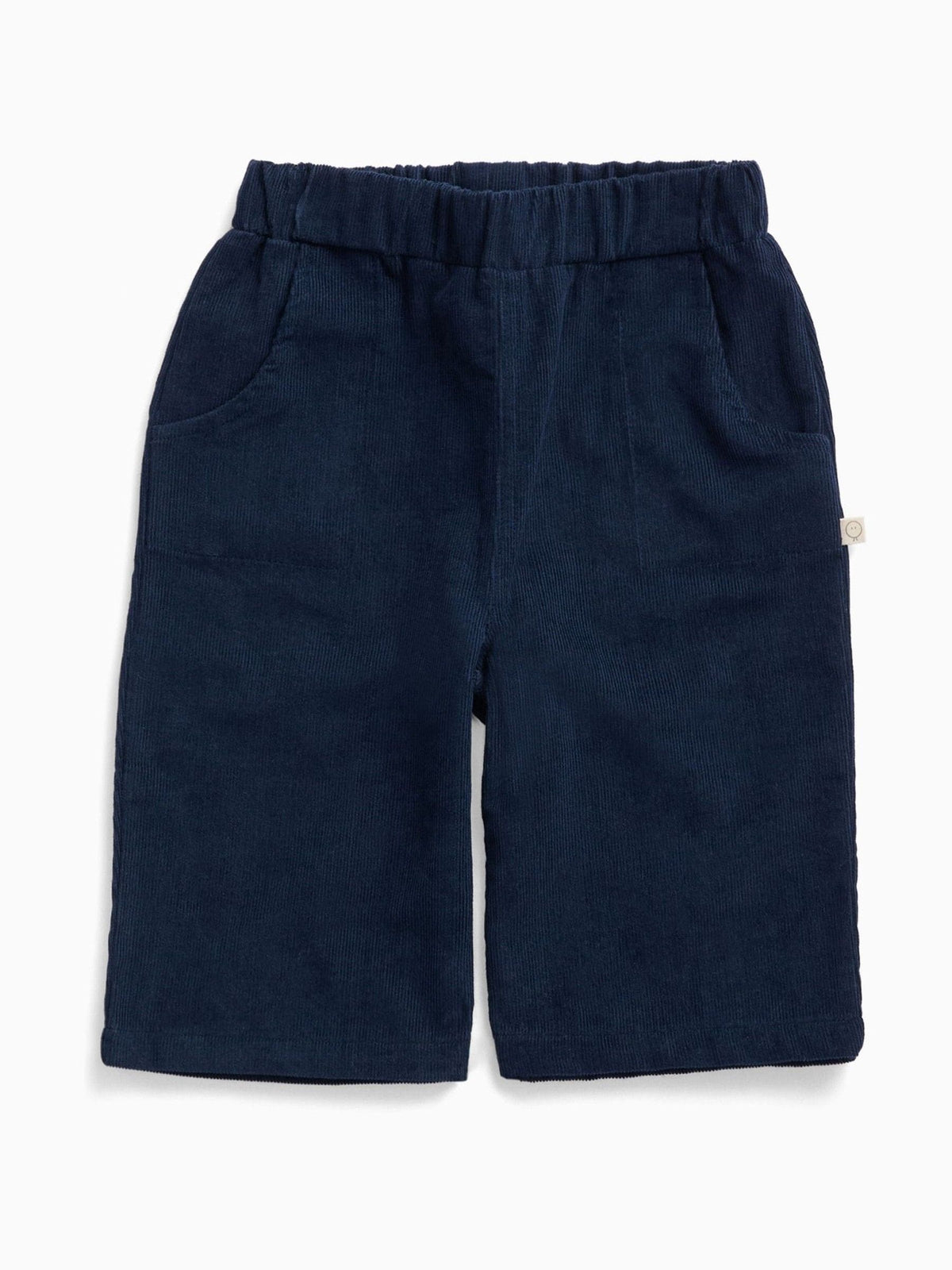 Dsiney Kidz - MORI Blue Navy Soft Corduroy Trousers image 1
