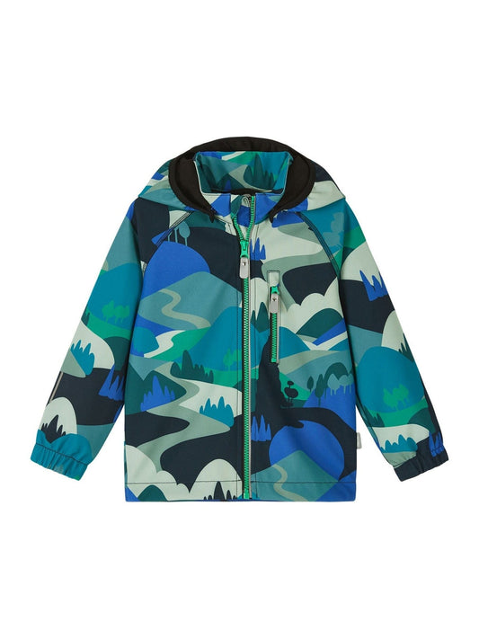 Dsiney Kidz - Reima Blue Water Resistant Vantti Softshell Jacket image 1