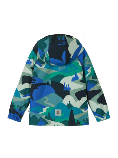 Dsiney Kidz - Reima Blue Water Resistant Vantti Softshell Jacket image 2