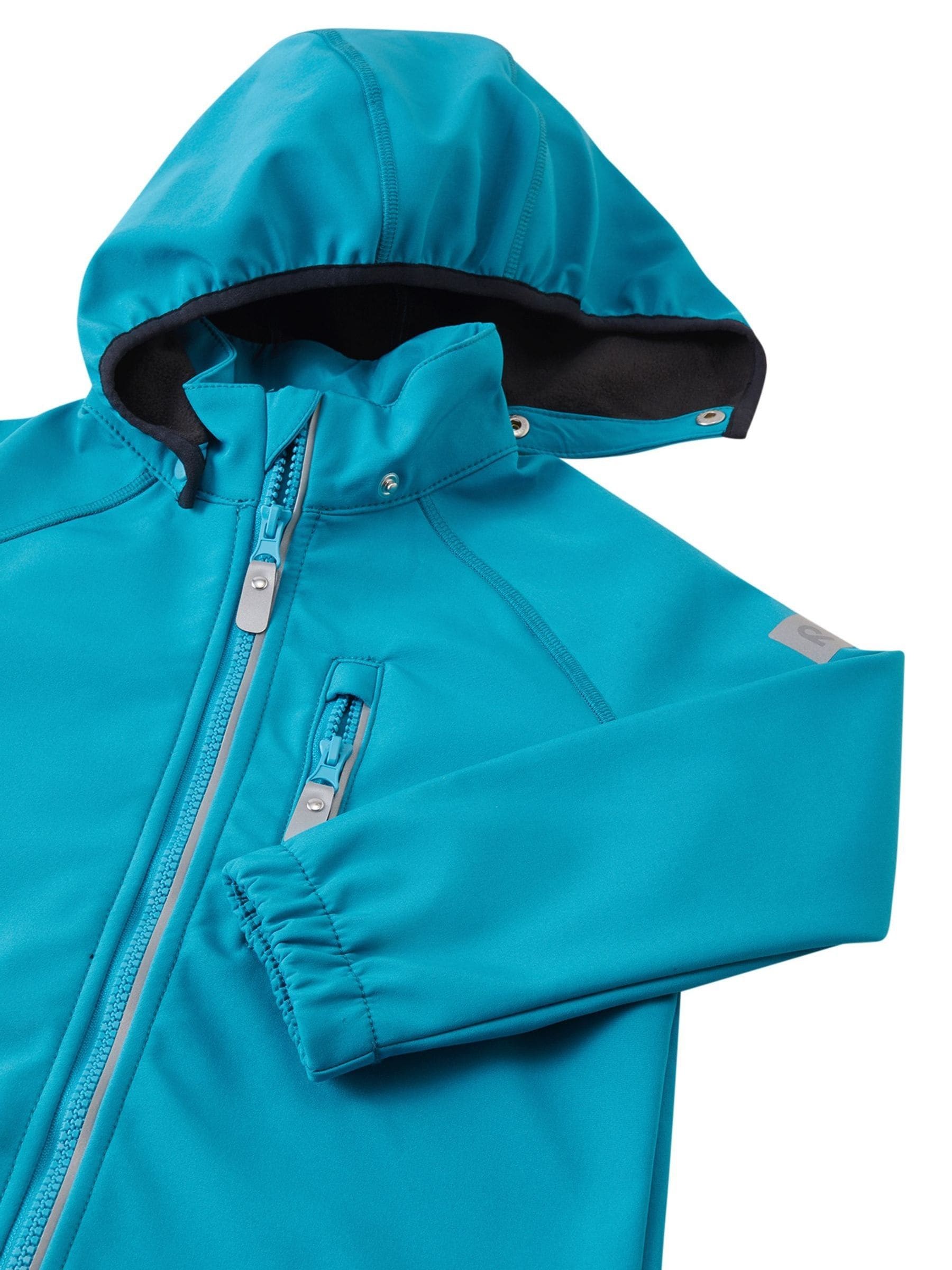 Dsiney Kidz - Reima Blue Water Resistant Vantti Softshell Jacket image 4