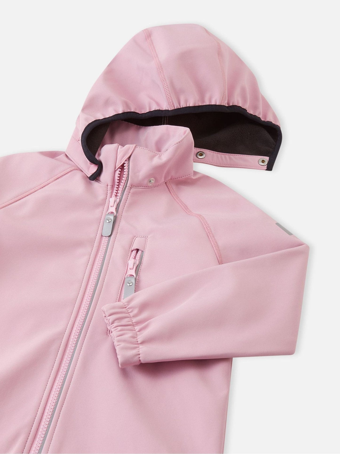 Dsiney Kidz - Reima Pink Water Resistant Vantti Softshell Jacket image 3