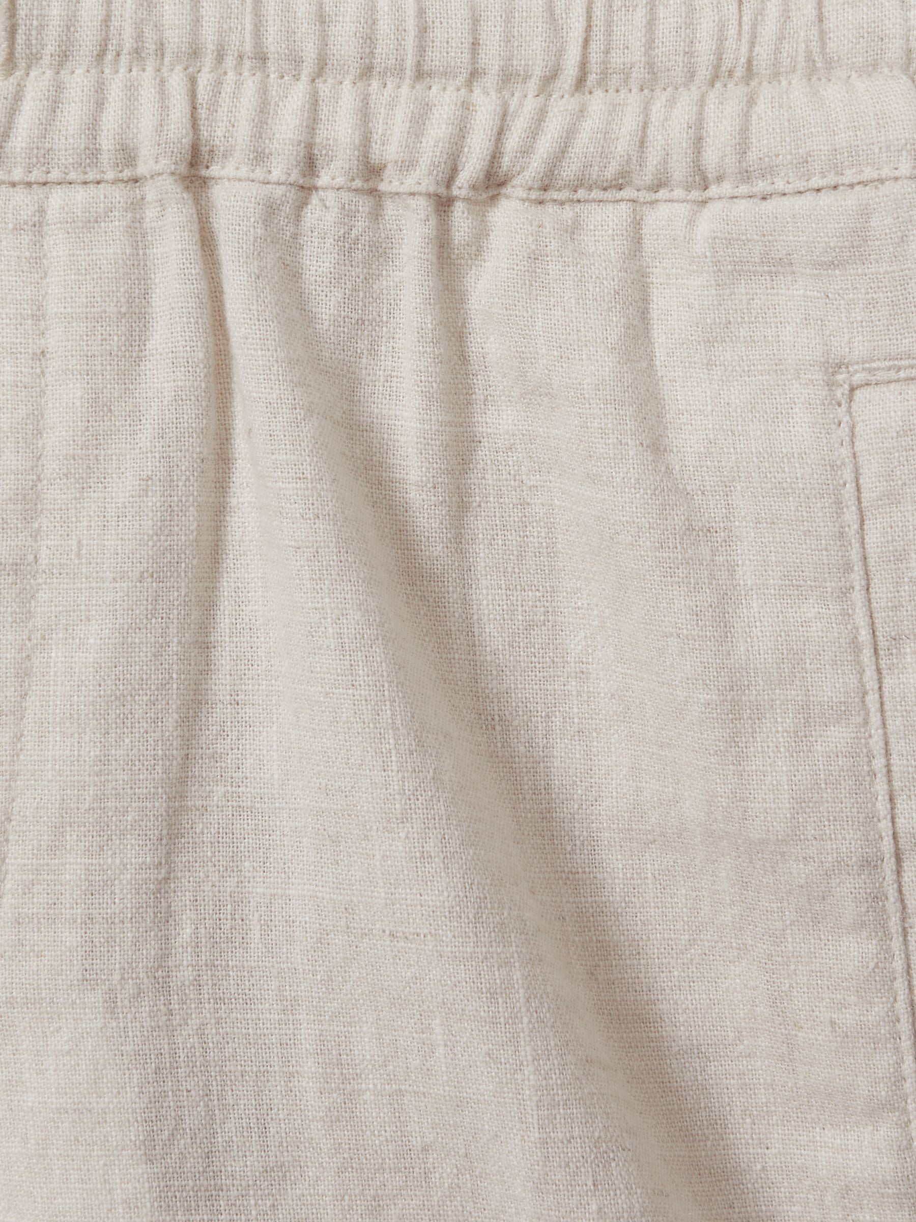 Dsiney Kidz - Reiss Stone Acen 3-9 yrs Linen Drawstring Shorts image 4