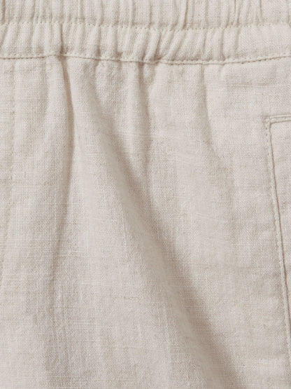Dsiney Kidz - Reiss Stone Acen 3-9 yrs Linen Drawstring Shorts image 4