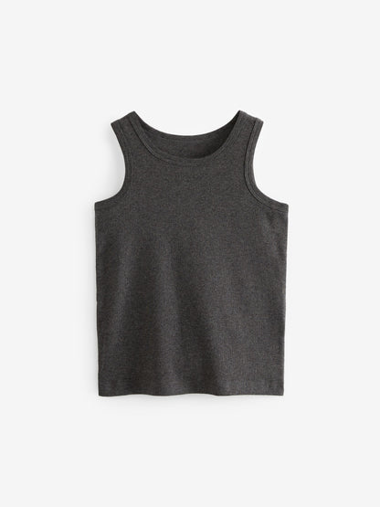 Dsiney Kidz - Grey Vests 5 Pack (1.5-16yrs) image 4