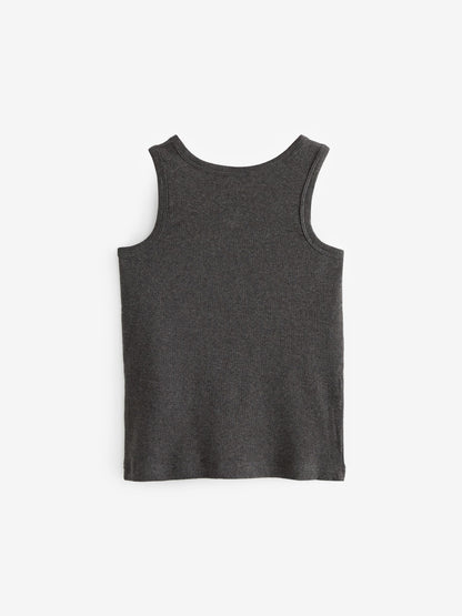 Dsiney Kidz - Grey Vests 5 Pack (1.5-16yrs) image 5