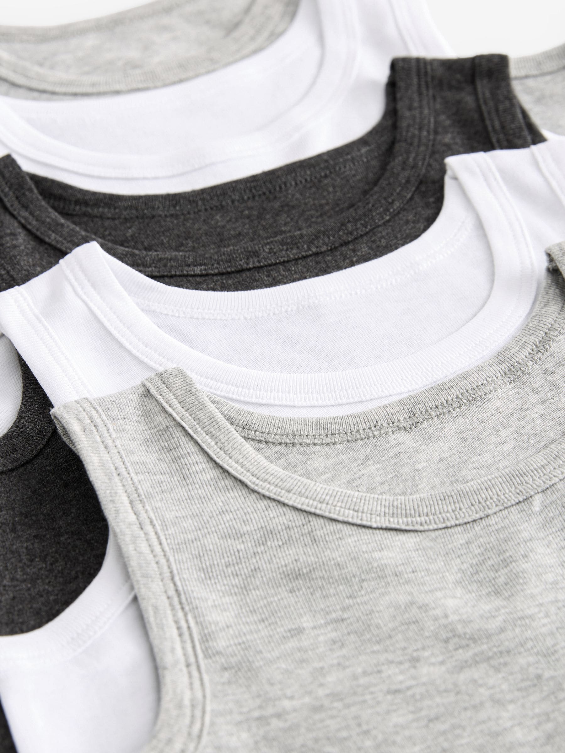 Dsiney Kidz - Grey Vests 5 Pack (1.5-16yrs) image 6
