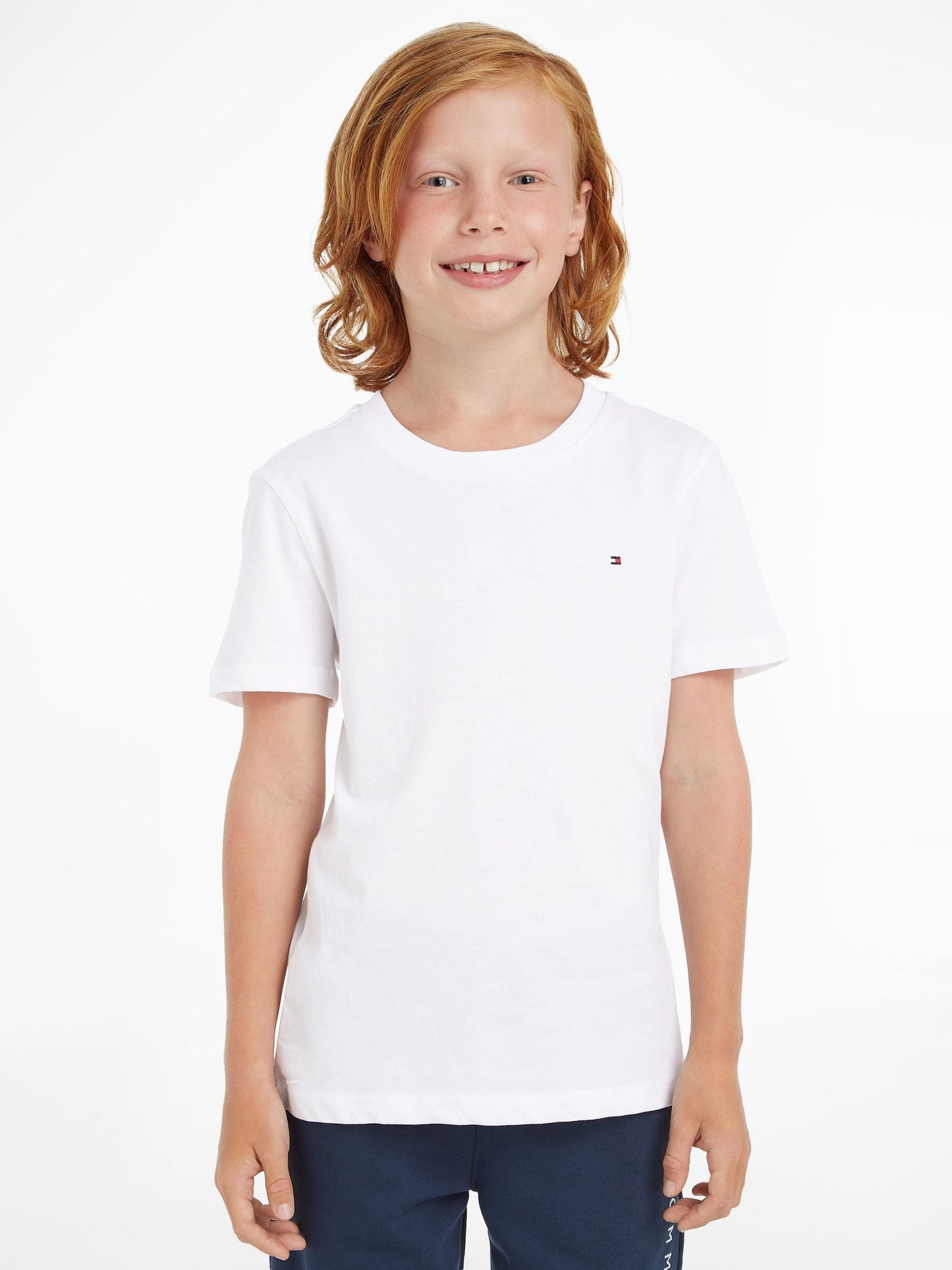 Tommy Hilfiger White Basic T-Shirt image 1