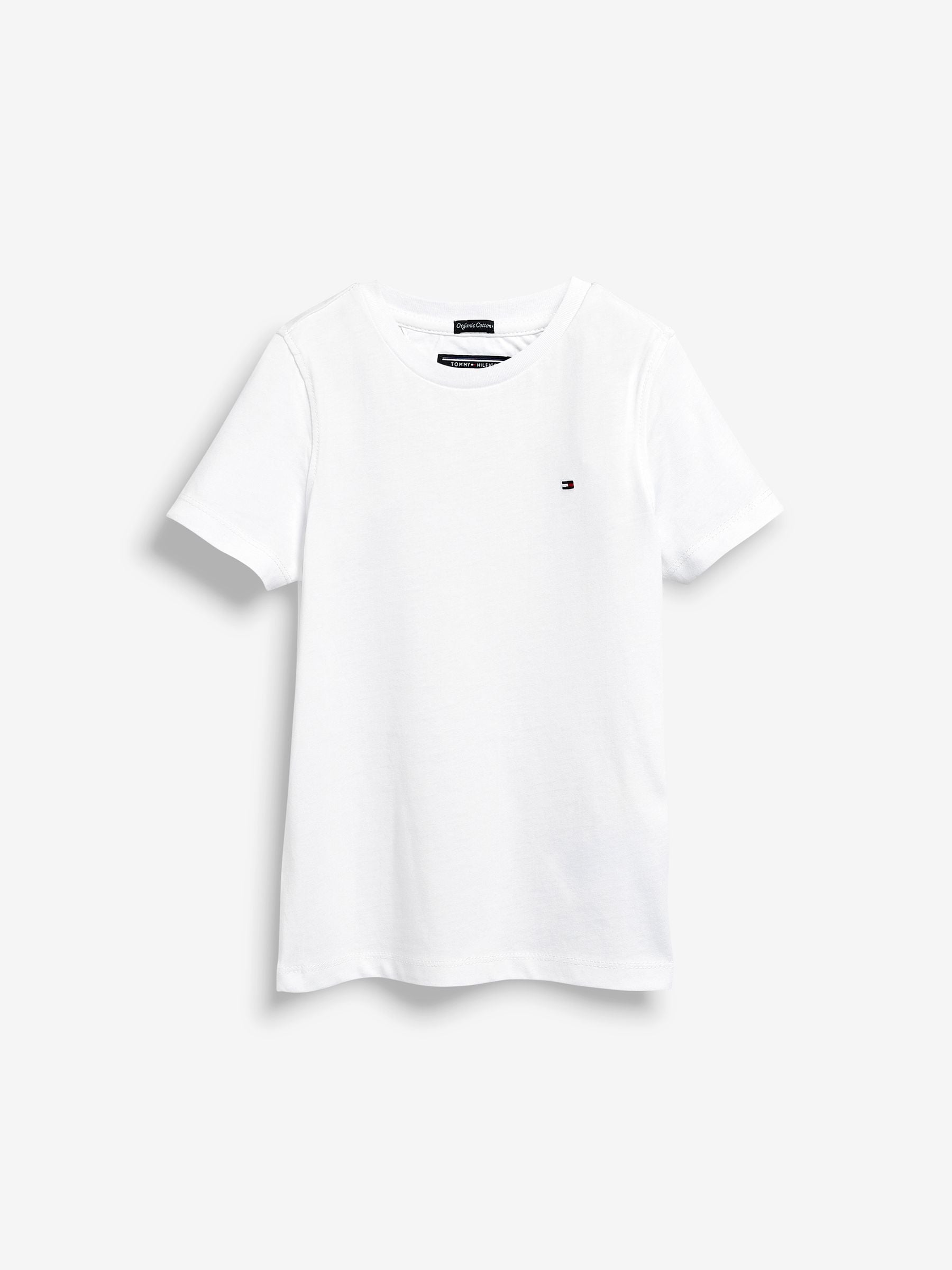 Tommy Hilfiger White Basic T-Shirt image 4