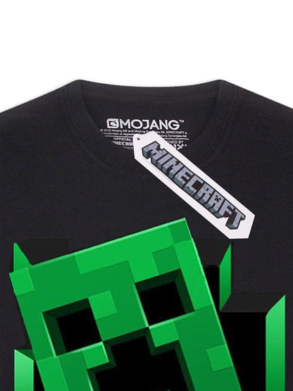 Dsiney Kidz - Vanilla Underground Black 100% Cotton Minecraft Gaming T-Shirt image 2