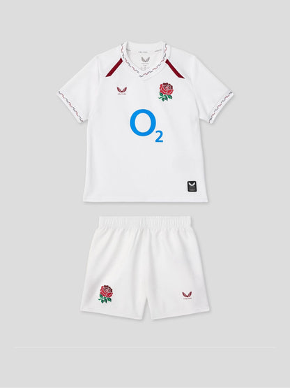 Dsiney Kidz - Castore White England Rugby Home Infant Kit image 1