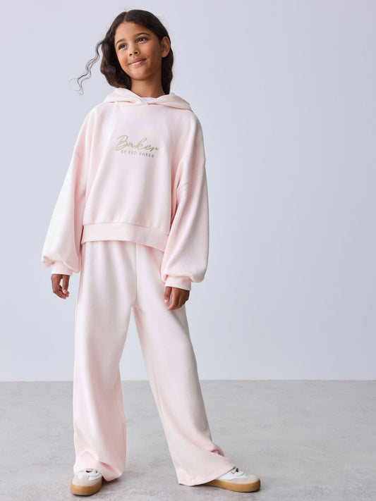 Dsiney Kidz - Baker by Ted Baker Pink 2 Piece Soft Rib Cosy Set image 1