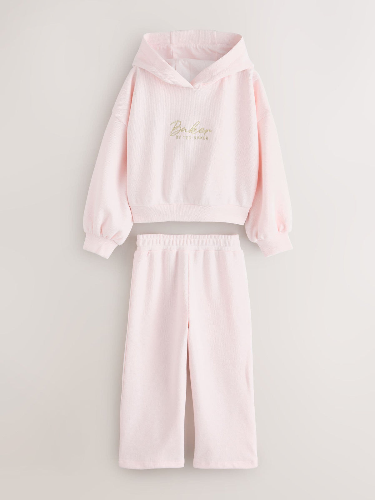 Dsiney Kidz - Baker by Ted Baker Pink 2 Piece Soft Rib Cosy Set image 6