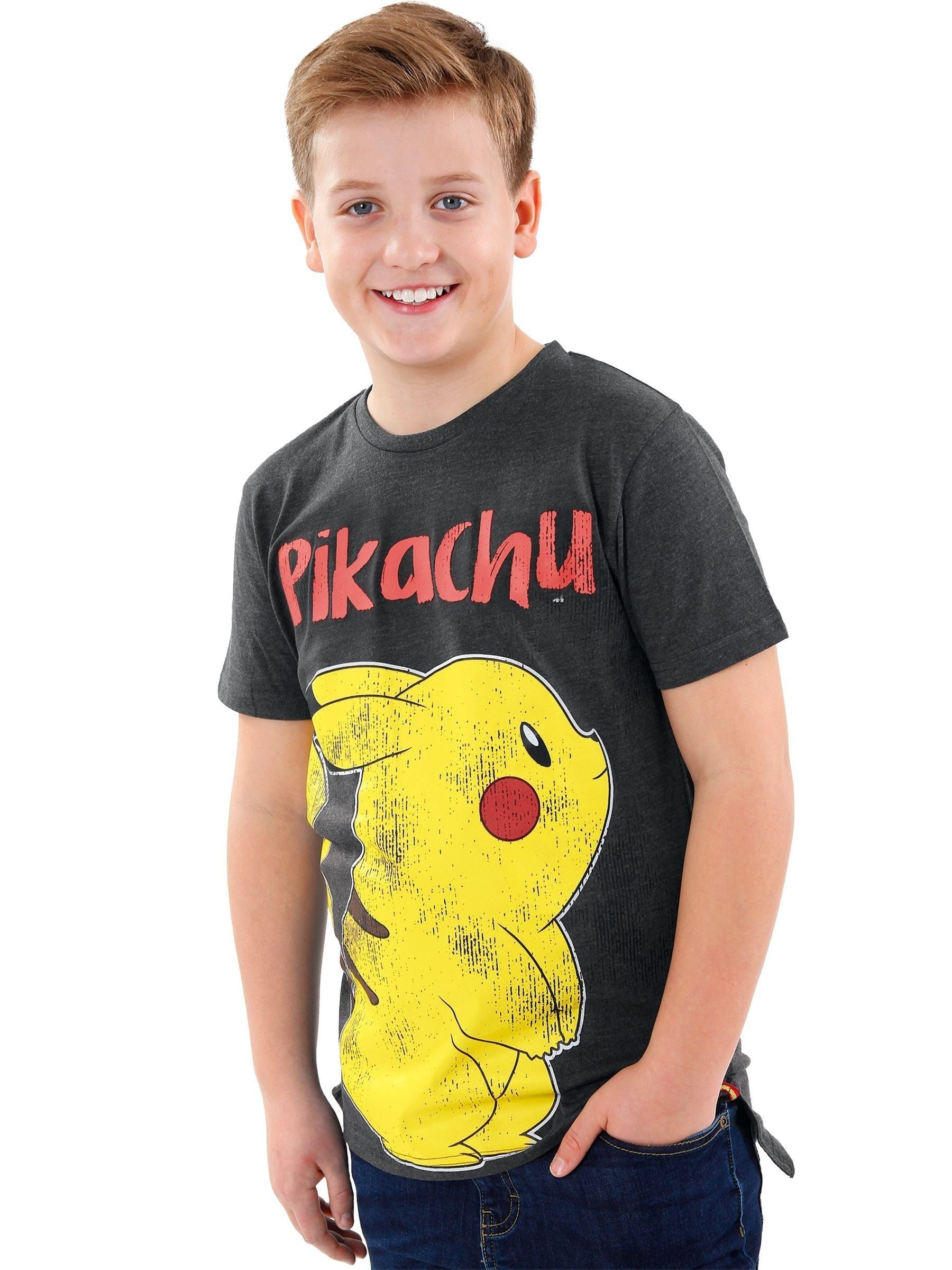 Dsiney Kidz - Character Black Pokemon Pikachu Boys T-Shirt image 2