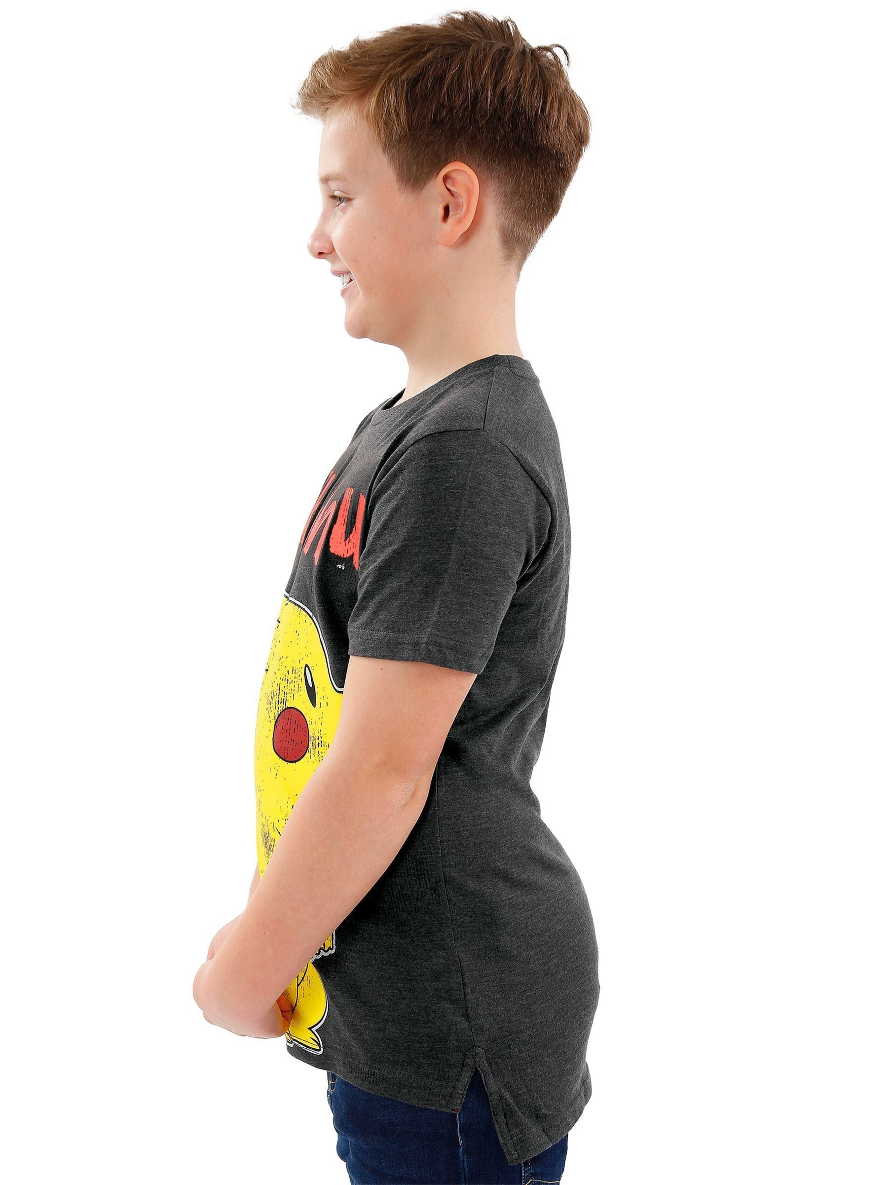 Dsiney Kidz - Character Black Pokemon Pikachu Boys T-Shirt image 4