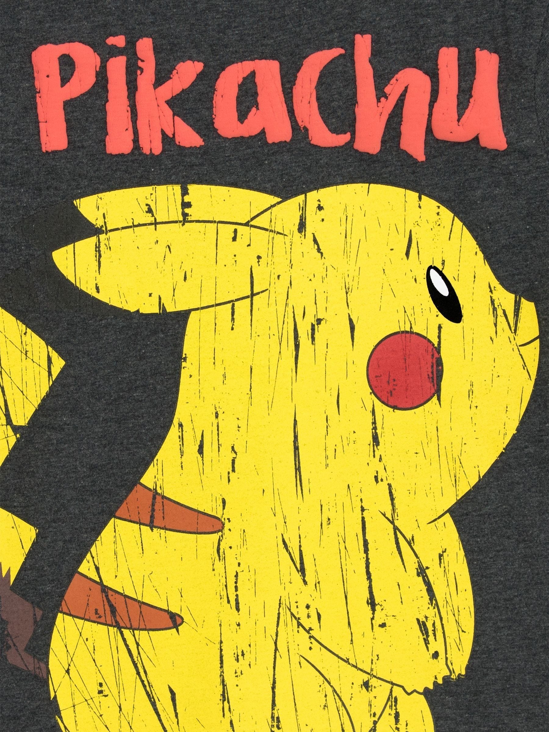 Dsiney Kidz - Character Black Pokemon Pikachu Boys T-Shirt image 6