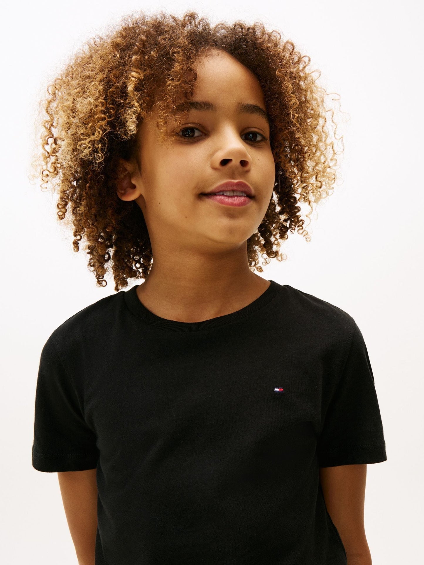 Tommy Hilfiger Black Basic T-Shirt image 4