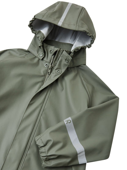 Dsiney Kidz - Reima Green Waterproof Raincoat Lampi image 4