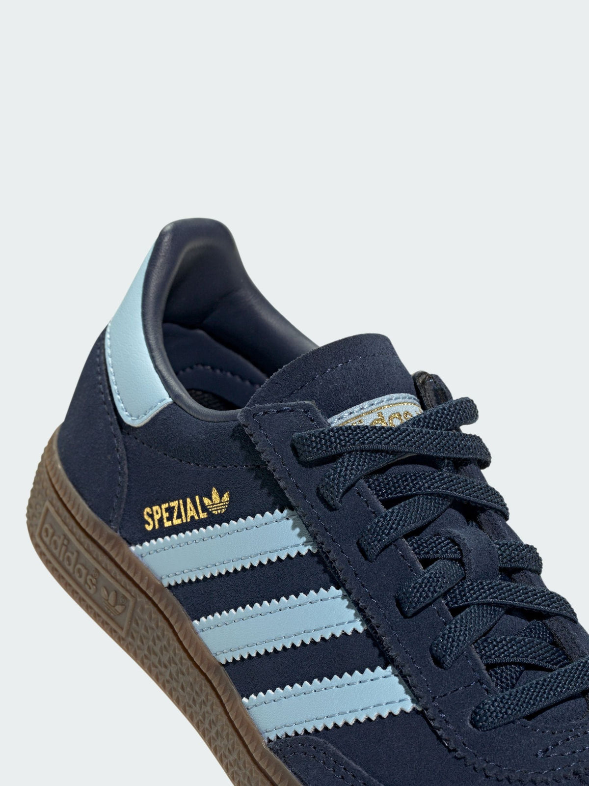 adidas Originals Blue Handball Spezial Comfort Closure Elastic Lace Shoes - image 3