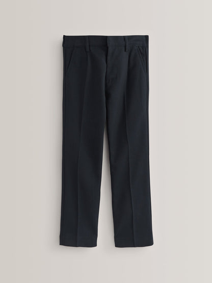 Dsiney Kidz - Navy Slim Waist School Pleat Front Trousers (3-17yrs) image 1