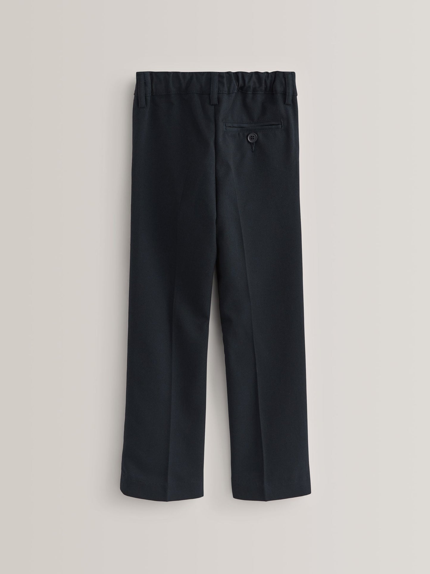 Dsiney Kidz - Navy Slim Waist School Pleat Front Trousers (3-17yrs) image 2