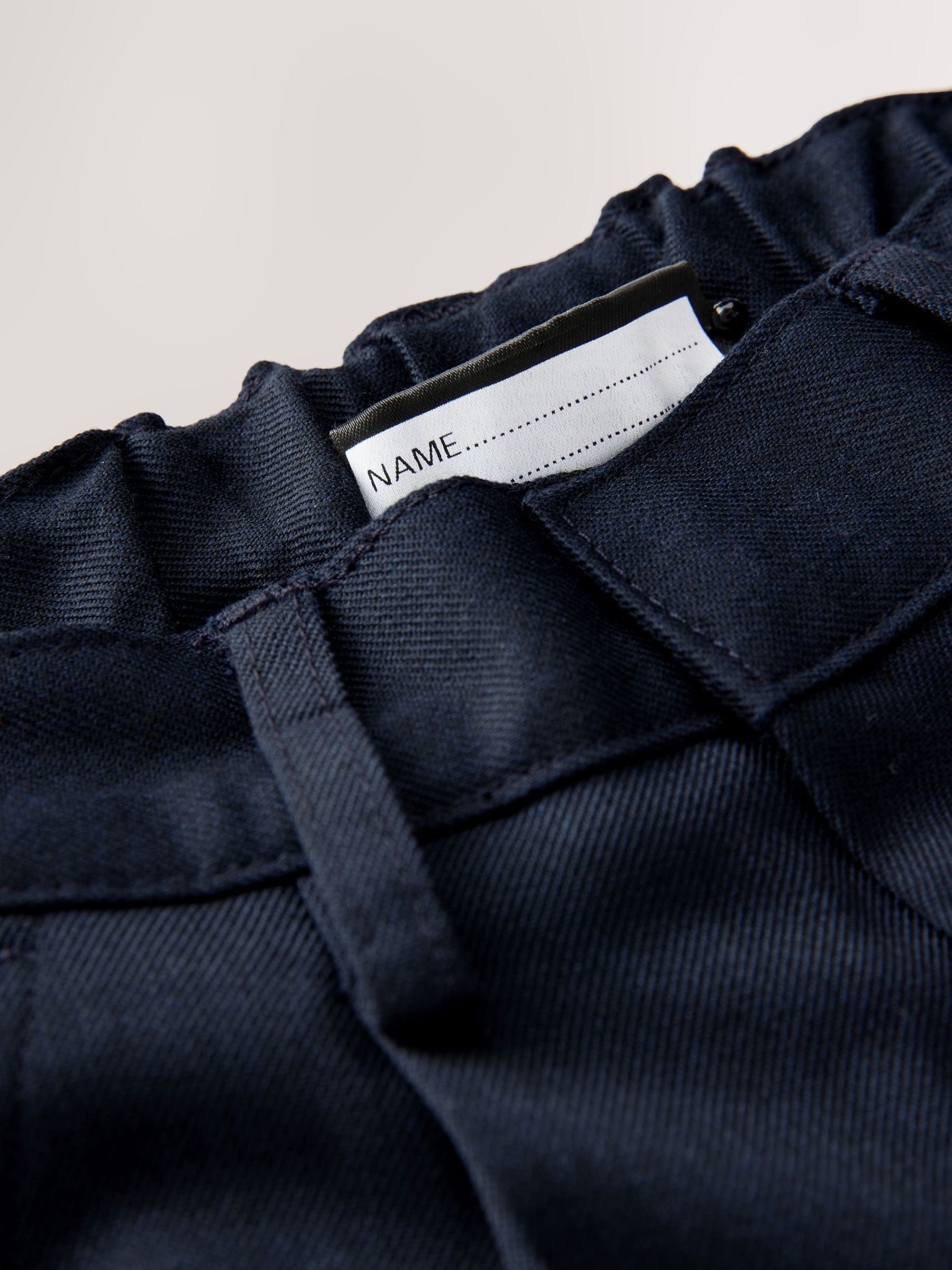 Dsiney Kidz - Navy Slim Waist School Pleat Front Trousers (3-17yrs) image 7