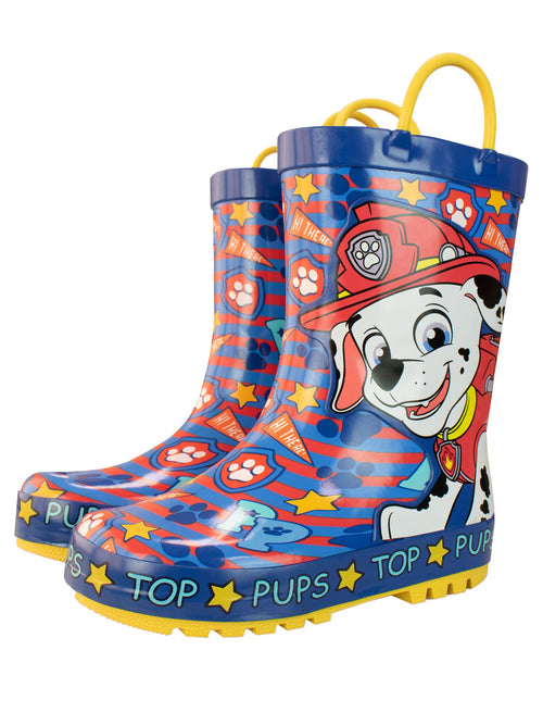 Character Blue Paw Patrol Waterproof Wellies image 1