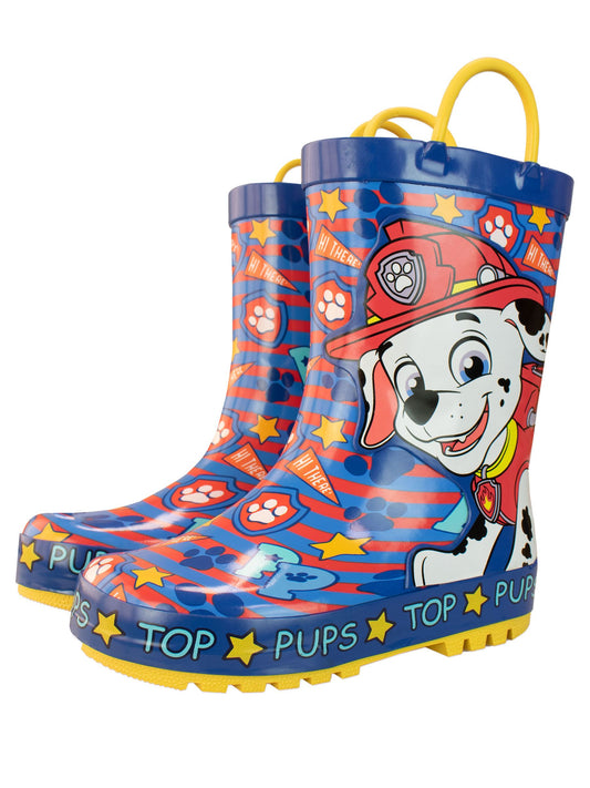 Character Blue Paw Patrol Waterproof Wellies image 1