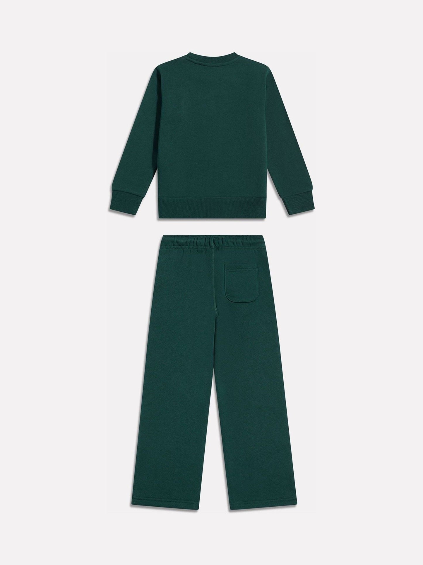 Dsiney Kidz - New Balance Green Small Logo Sweat Top & Jogger Set image 2