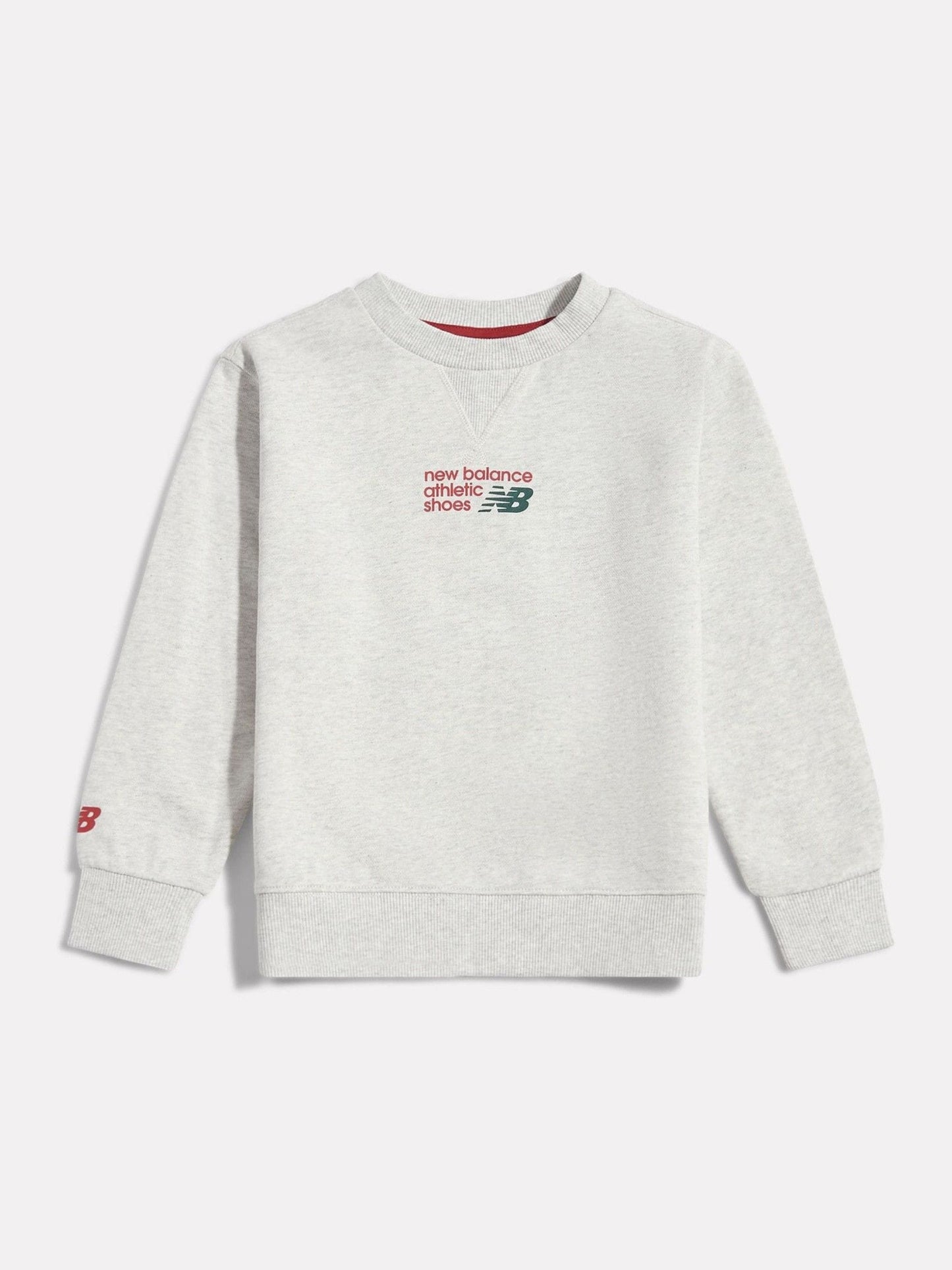 Dsiney Kidz - New Balance Grey Athletics Premium Logo Sweatshirt image 1