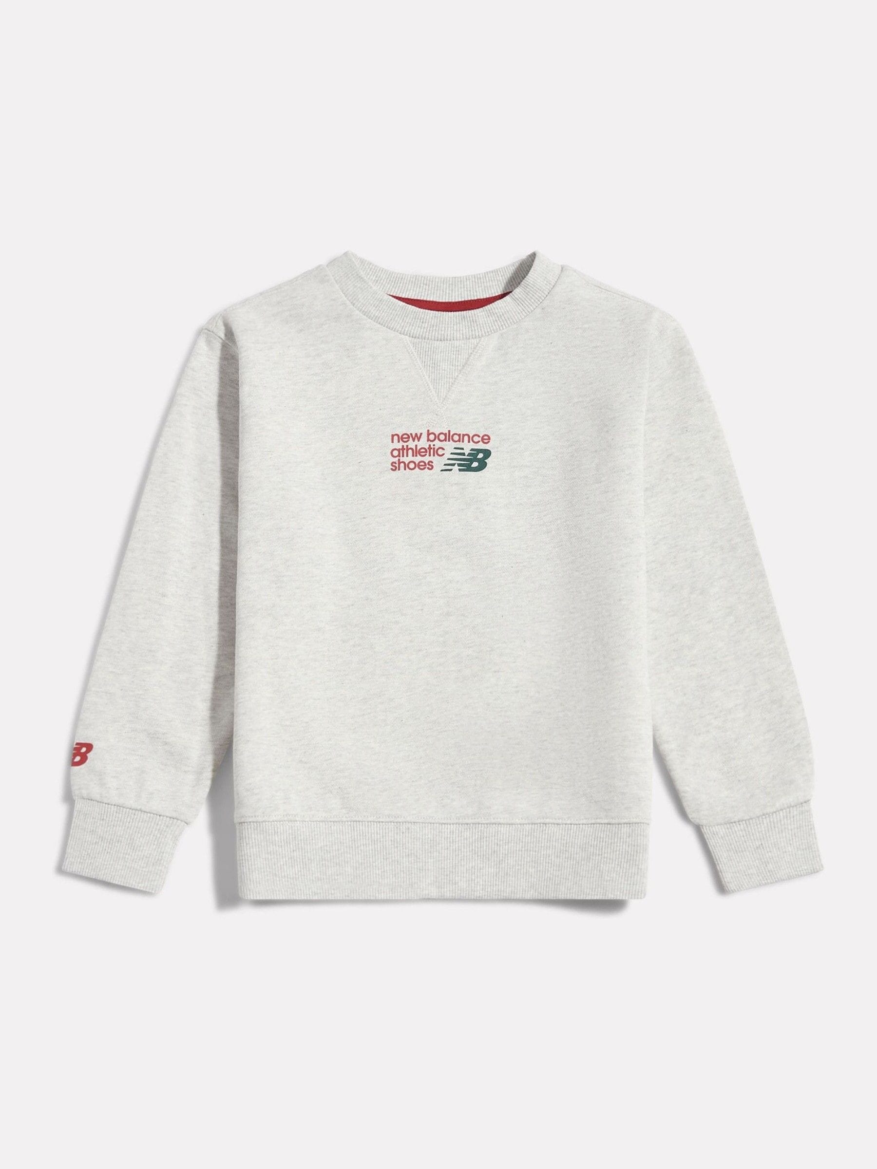 Dsiney Kidz - New Balance Grey Athletics Premium Logo Sweatshirt image 1