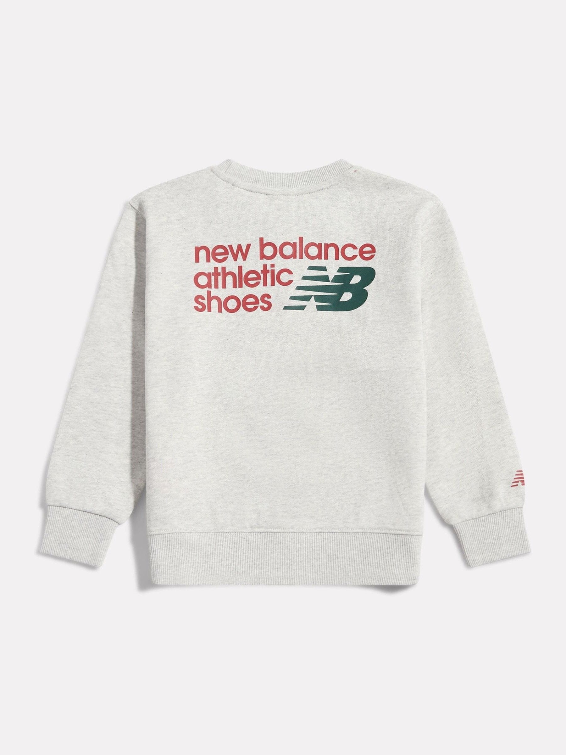 Dsiney Kidz - New Balance Grey Athletics Premium Logo Sweatshirt image 2