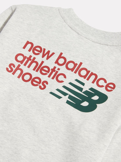 Dsiney Kidz - New Balance Grey Athletics Premium Logo Sweatshirt image 3